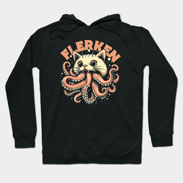 Flerken Cat Hoodie by Trendsdk